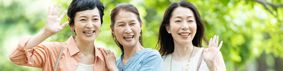 みんなの学び合いクラス シニアの笑顔